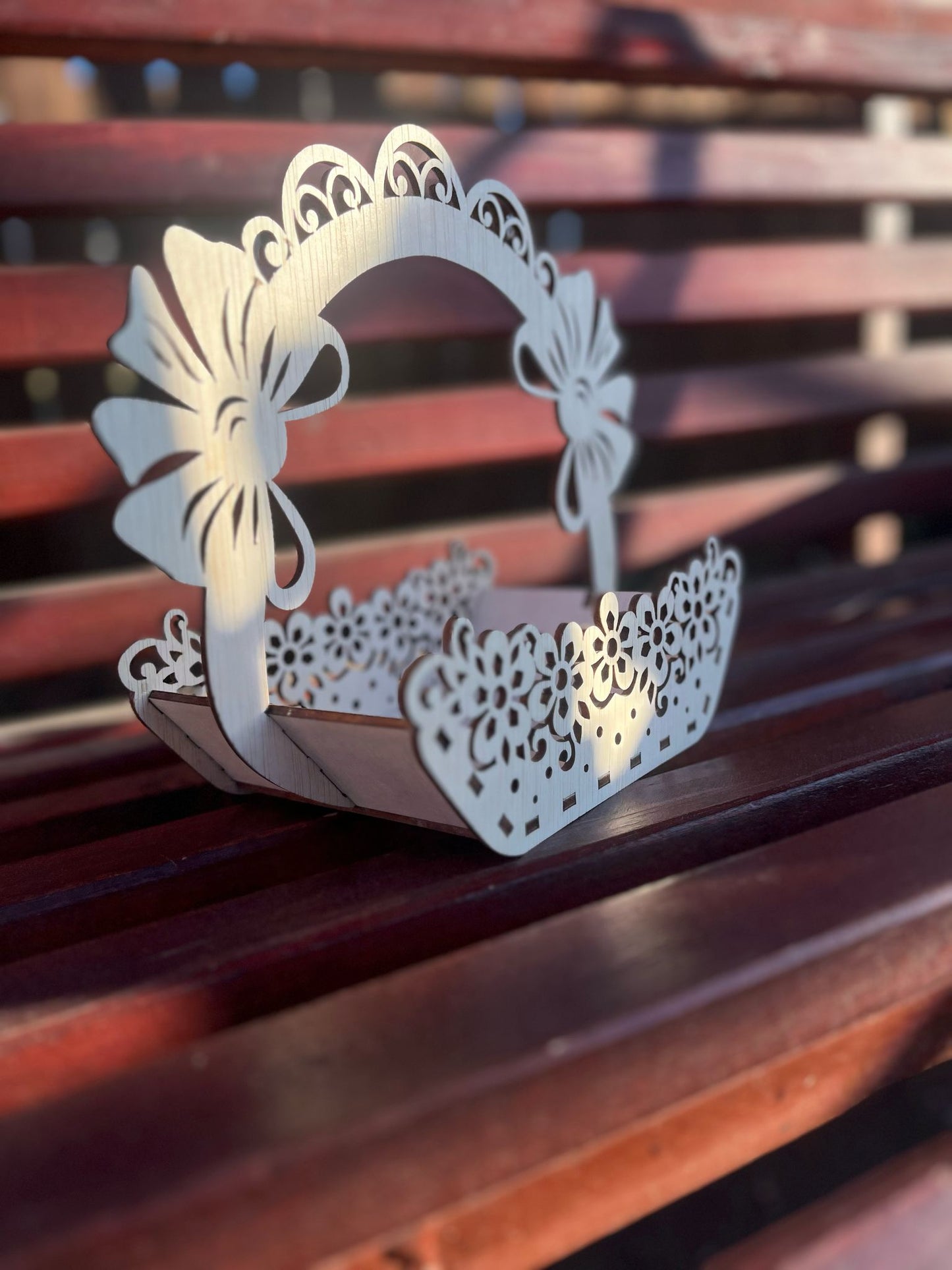 Ladita Decorativa de Paste din Lemn