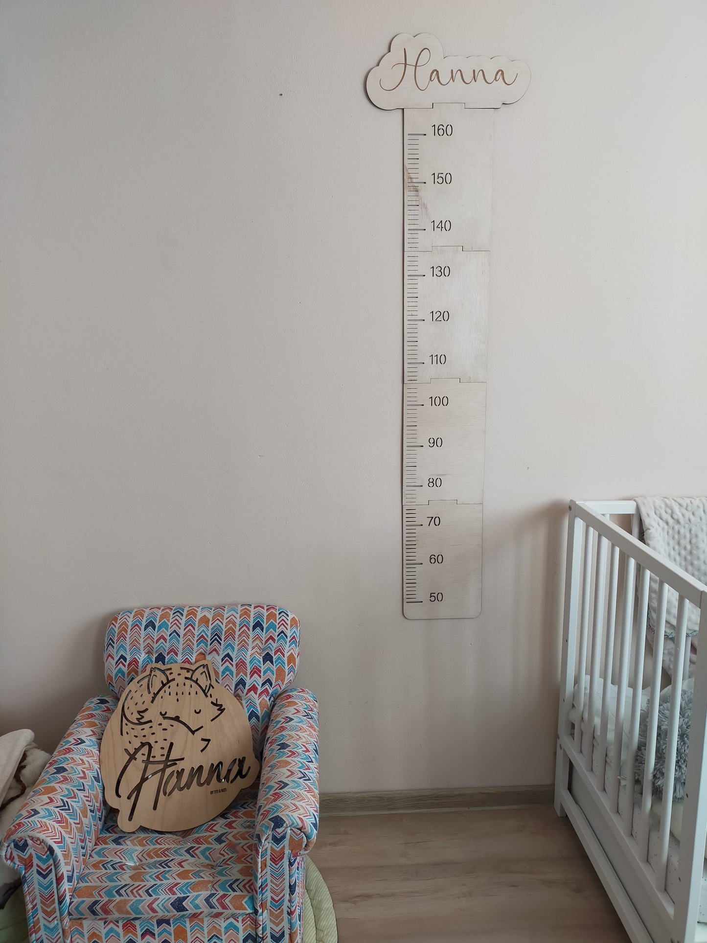 Masurator inaltime pentru copii din lemn
