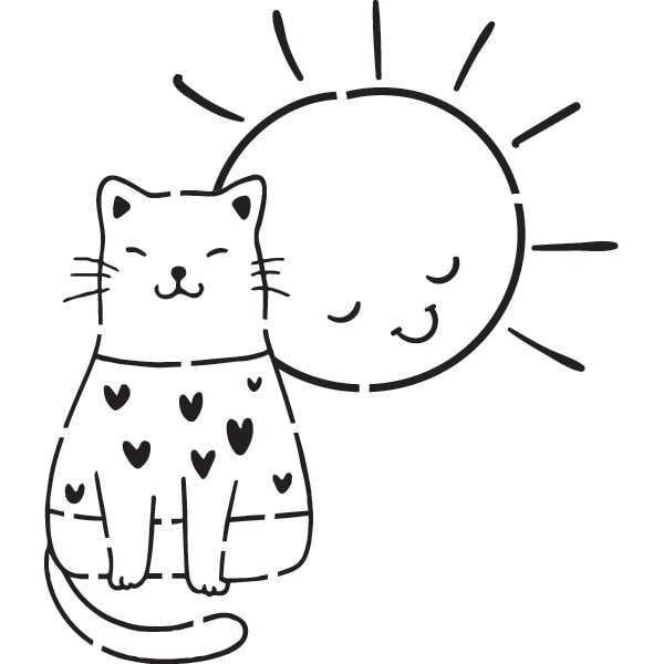cat sun